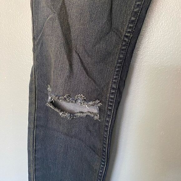 Free people Jeans black distressed 26 - Picture 3 of 9